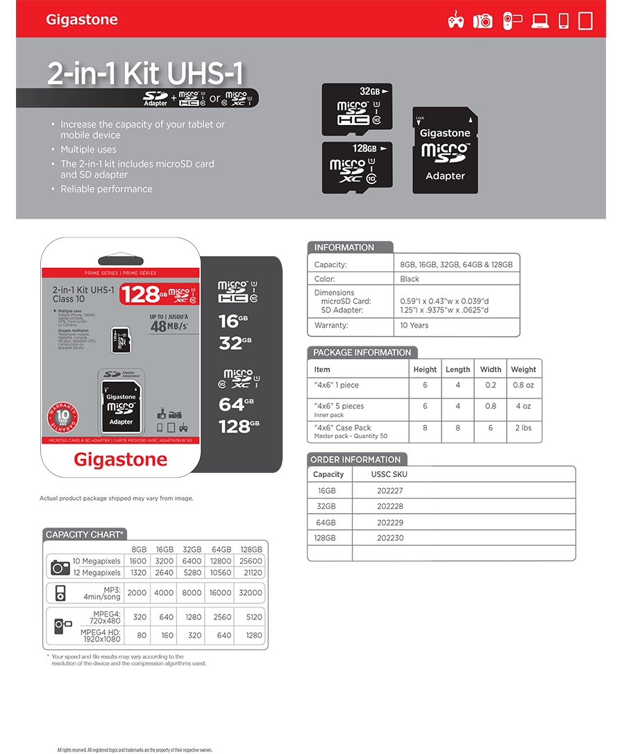Prime MicroSD 2in1 Kit