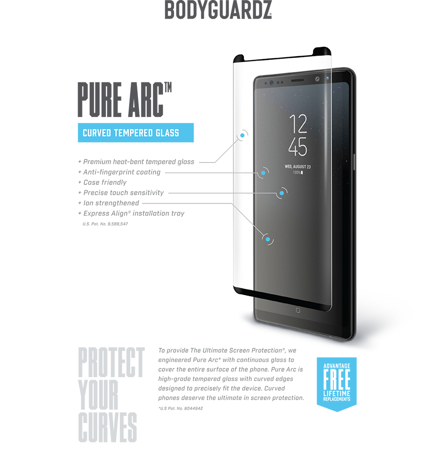 Glass Screen Protector for Samsung Galaxy S® 9 and 9+