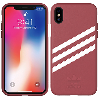 Adidas Gazelle Case for Apple® iPhone® XS - Maroon