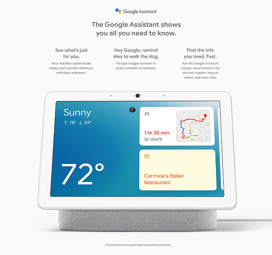 The Google Assistant shows you all need to know.