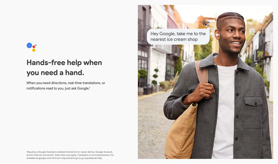 Hands-free help when you need a hand.