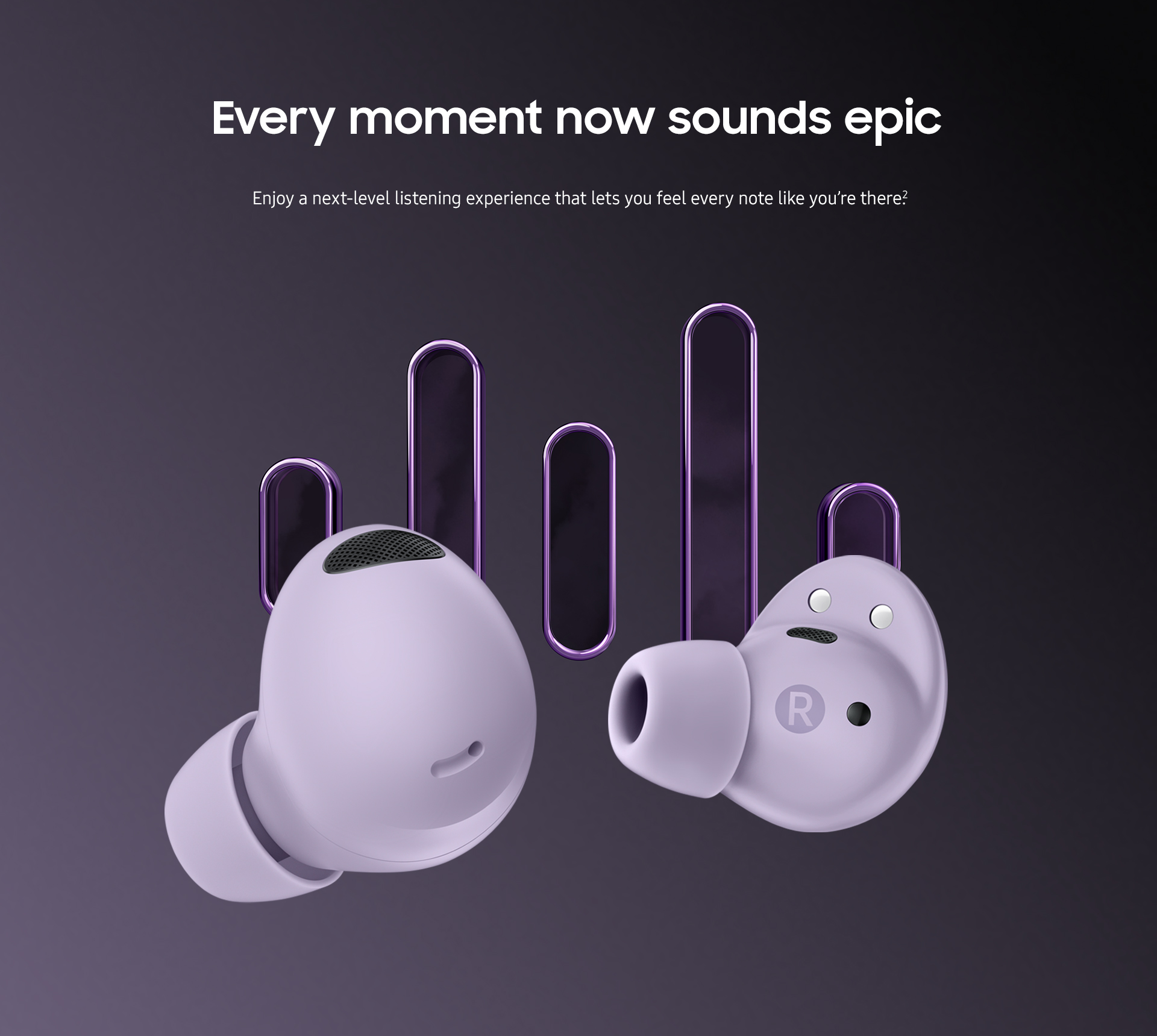 Every moment now sound epic