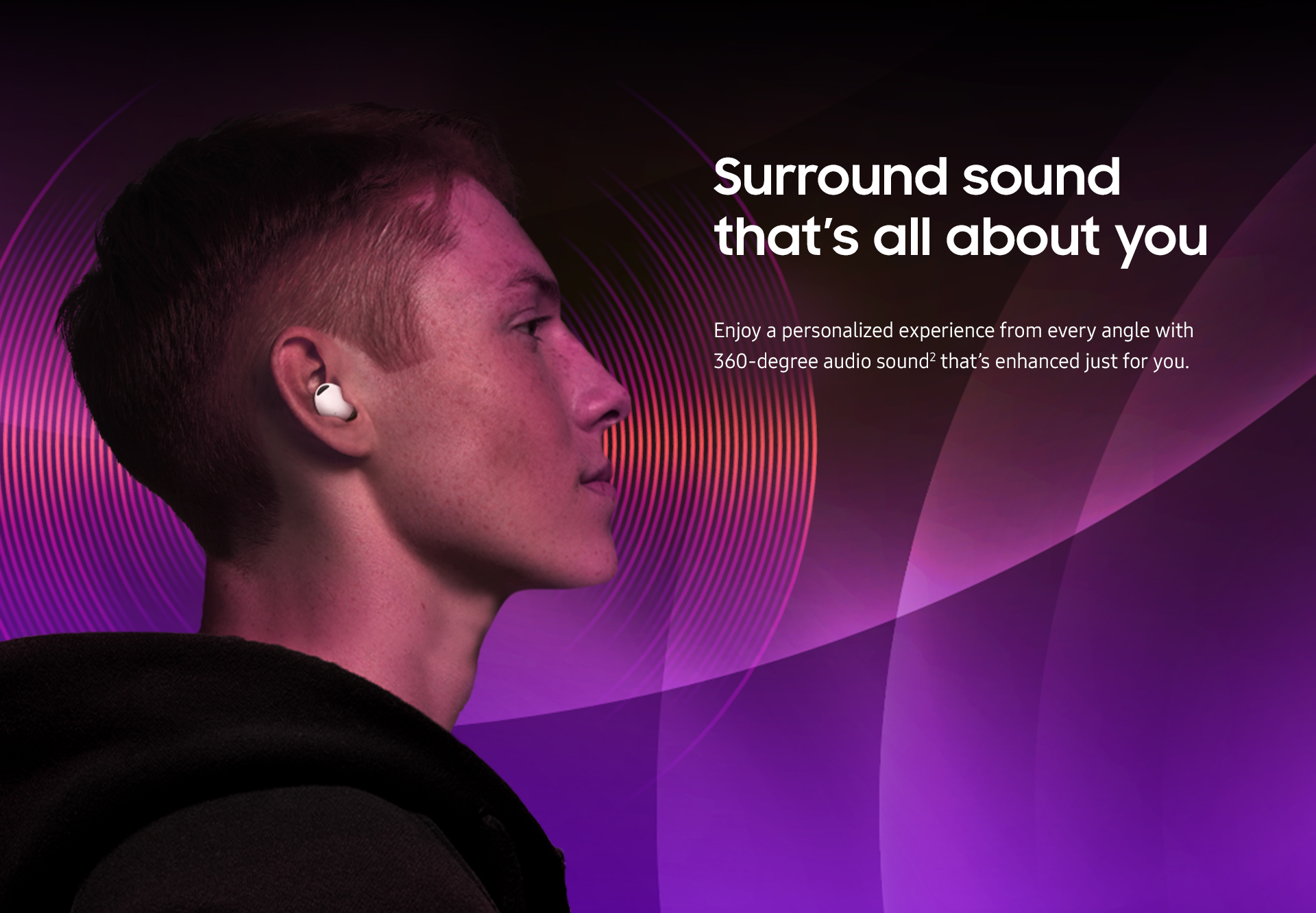 Surround sound that's all about you