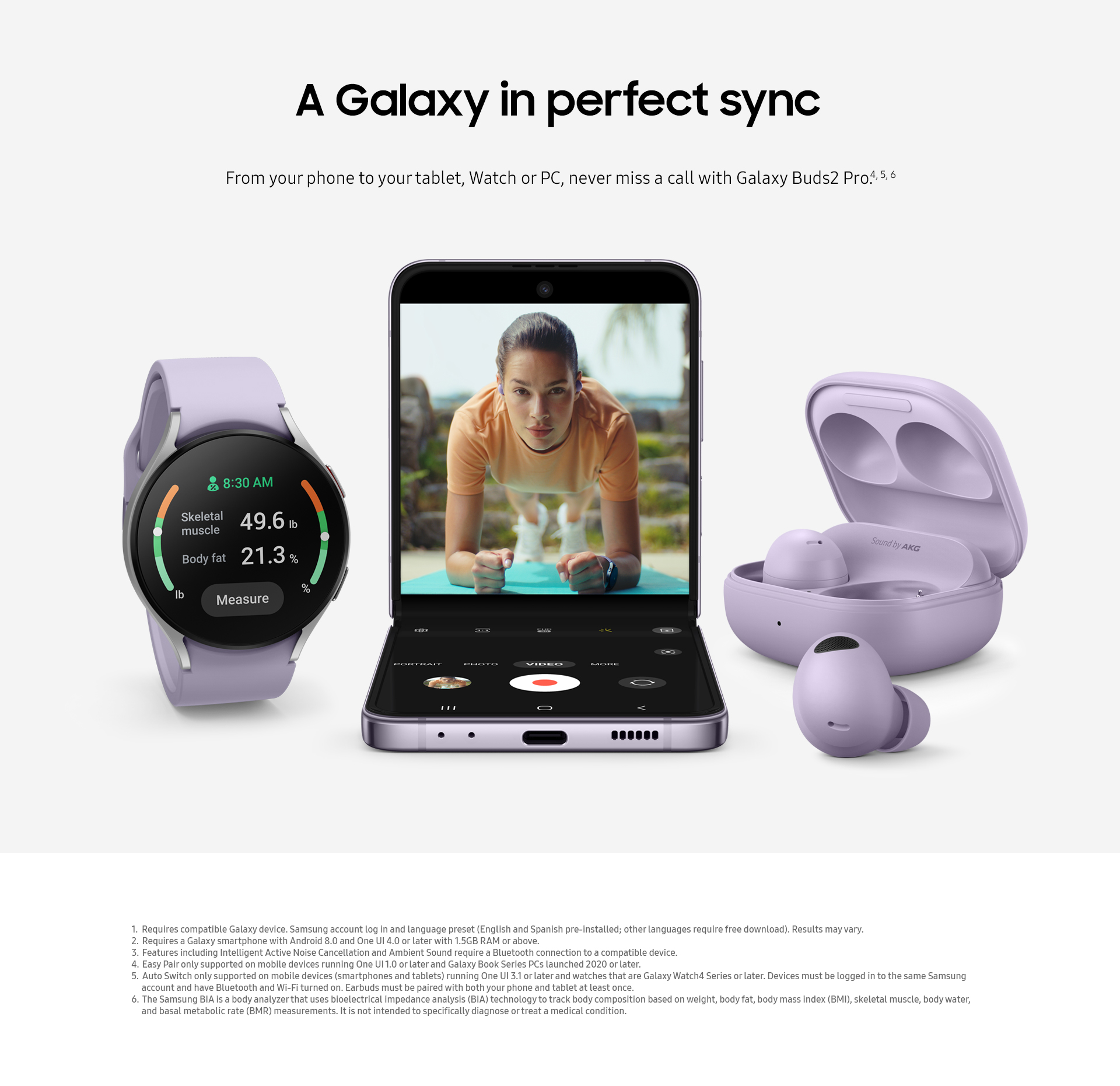 A Galaxy in perfect sync