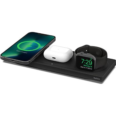 Belkin 3-in-1 Wireless Charger Pad with MagSafe product image