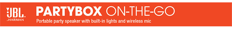 JBL PartyBox On-The-Go logo
