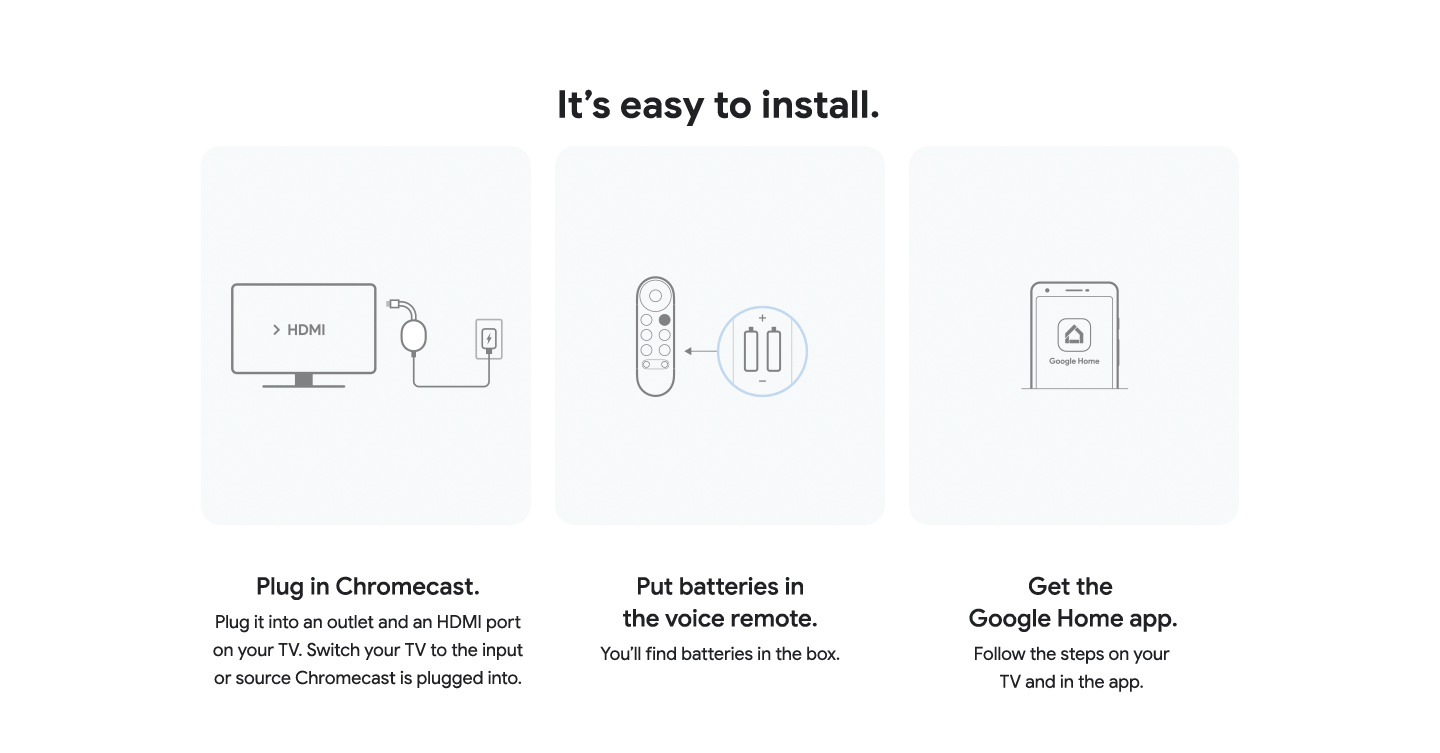 It's easy to install.