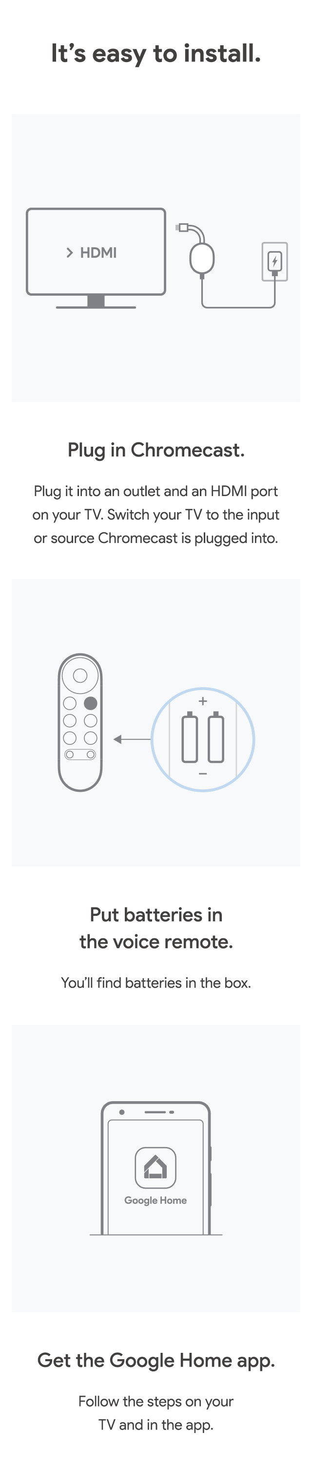 It's easy to install. - mobile