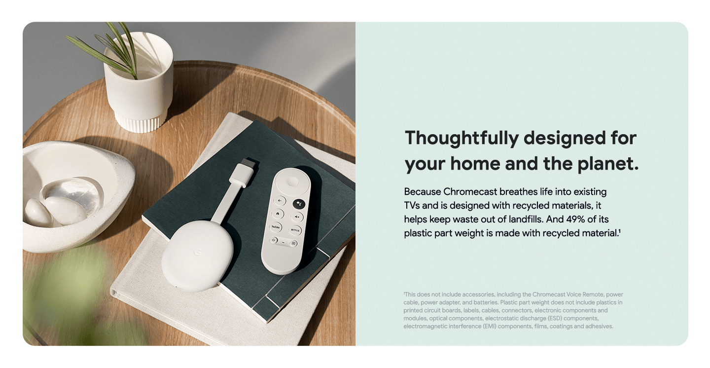 Thoughtfully designed for your home and the planet.