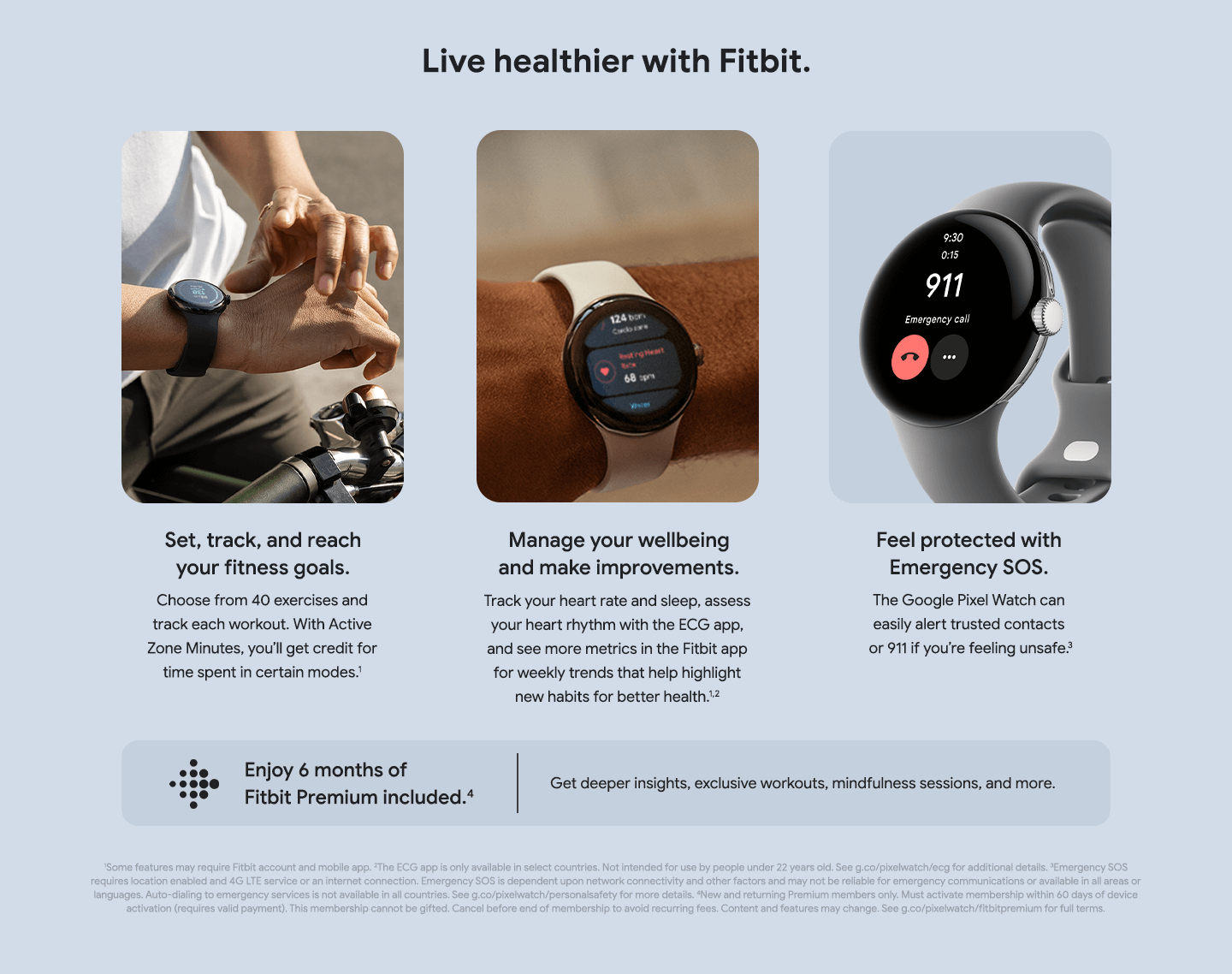 Live healthier with Fitbit.