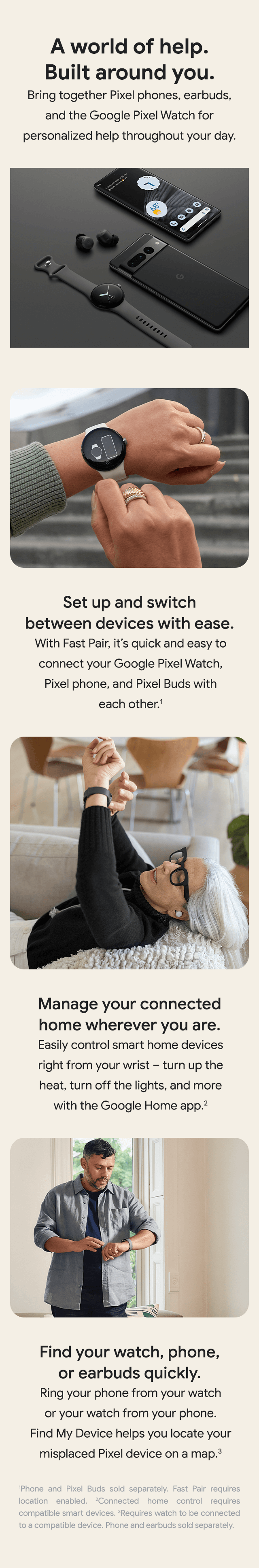 A world of help. Built around you. - mobile