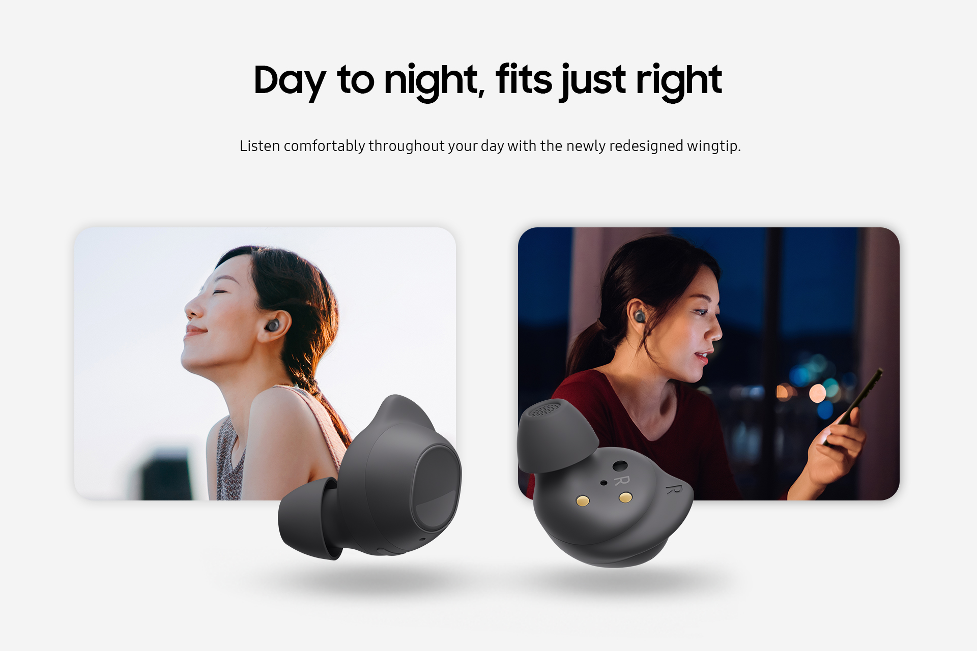 Day to night, fits just right