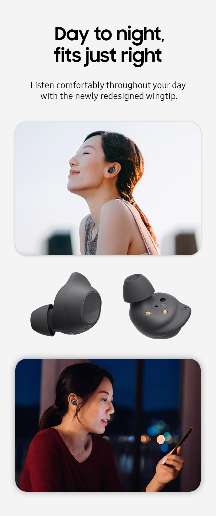 Day to night, fits just right - mobile