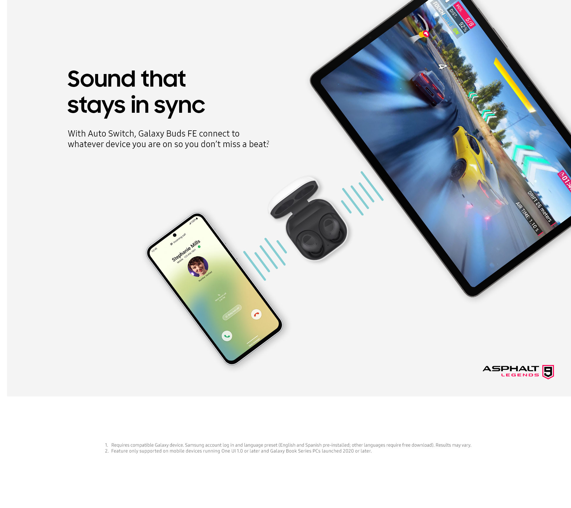 A Galaxy in perfect sync