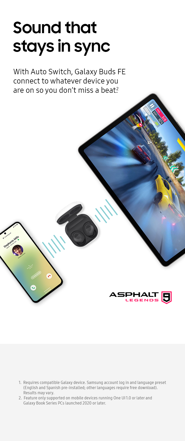 A Galaxy in perfect sync - mobile