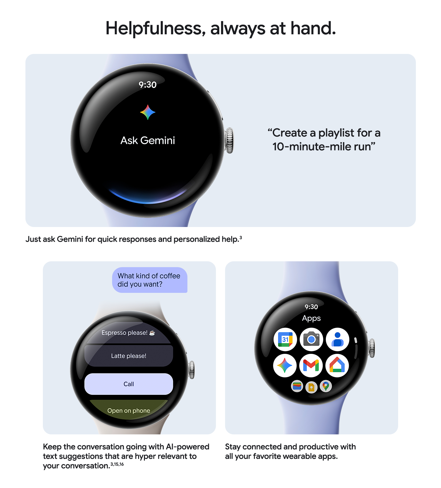 Gemini A more seamless Gemini experience.