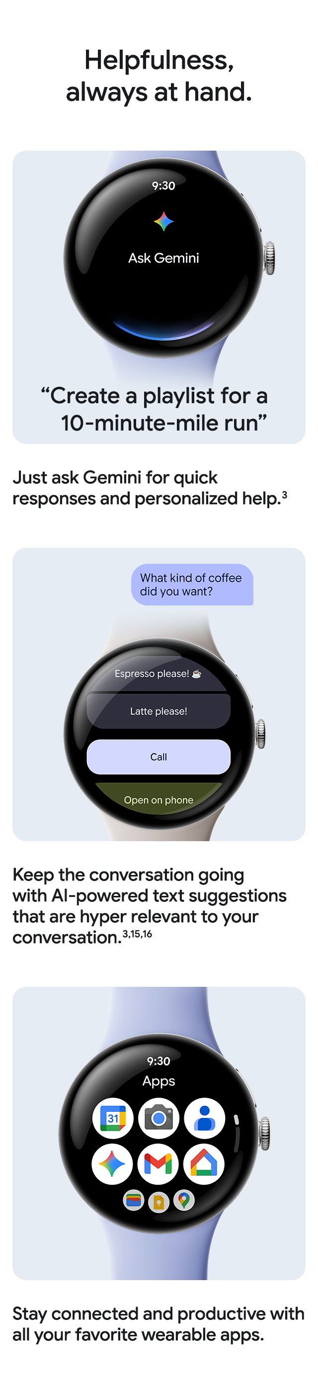 Gemini A more seamless Gemini experience.