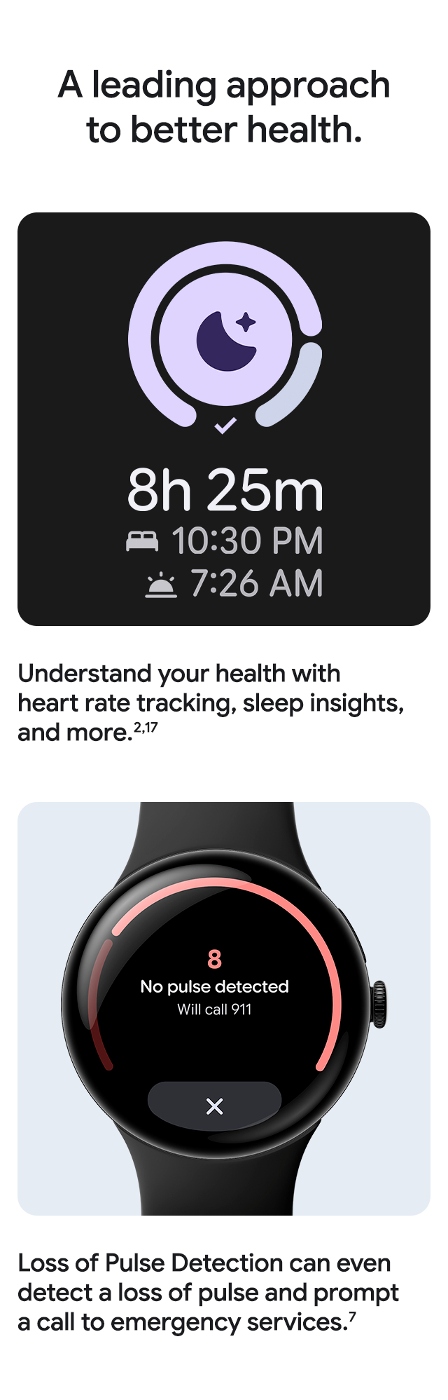 Health Focused on health and safety.