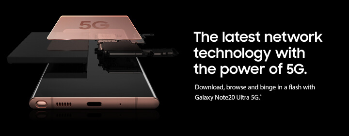 The latest network technology with the power of 5G - mobile