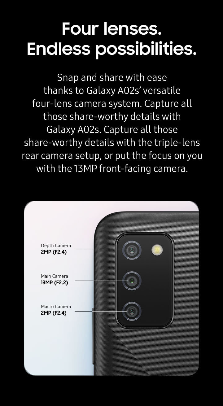 Four lenses. Endless possibilities - mobile