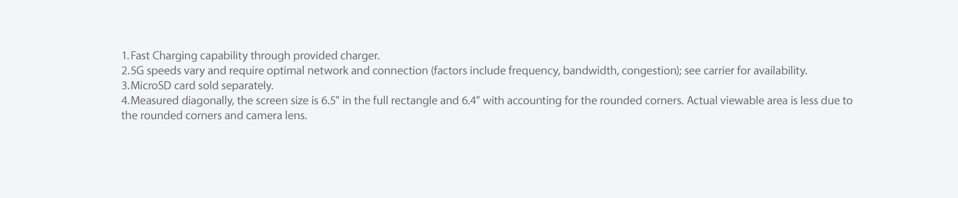 Samsung Galaxy A32 footer