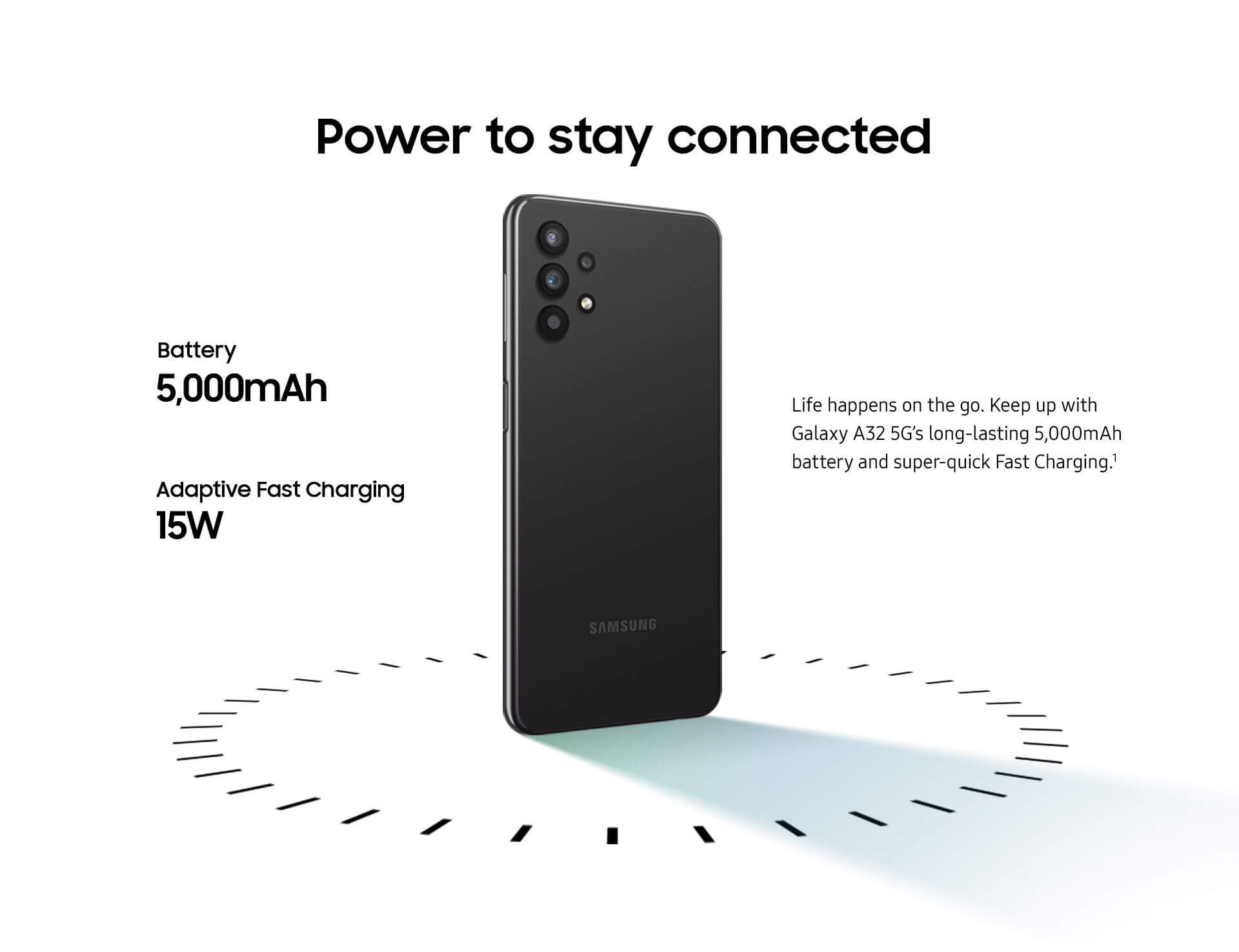 Power to stay connected.