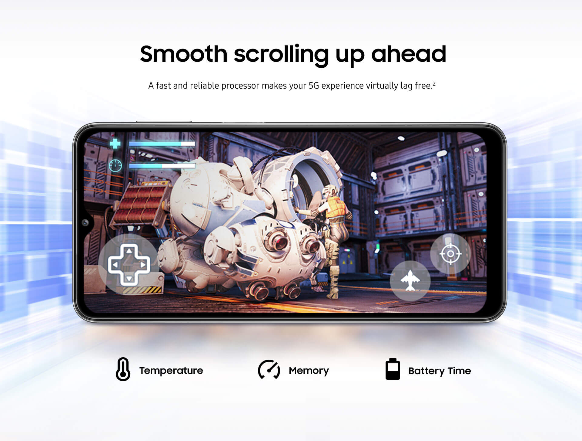 Smooth scrolling up ahead.