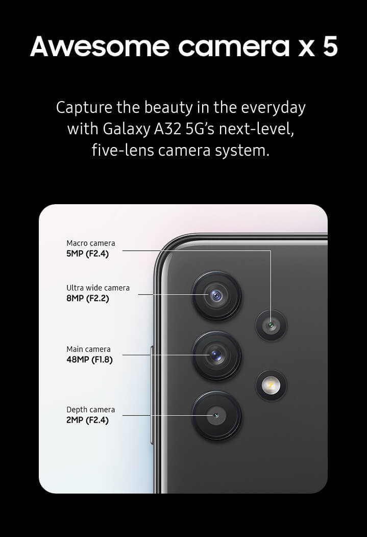 Awesome camera x 5 - mobile