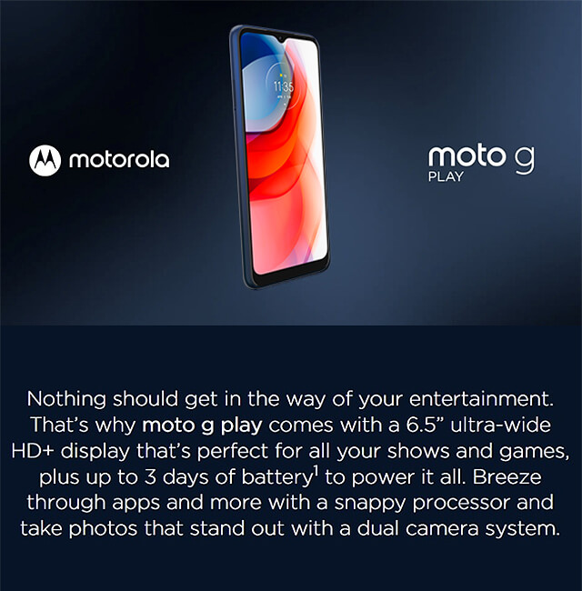 Motorola moto g play (2021) - mobile
