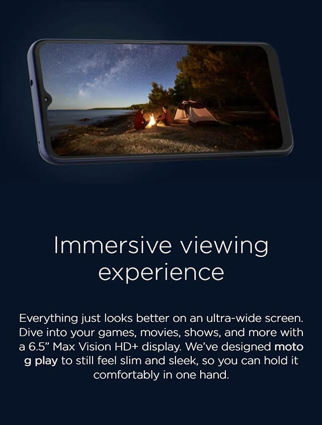 Immersive viewing experience - mobile