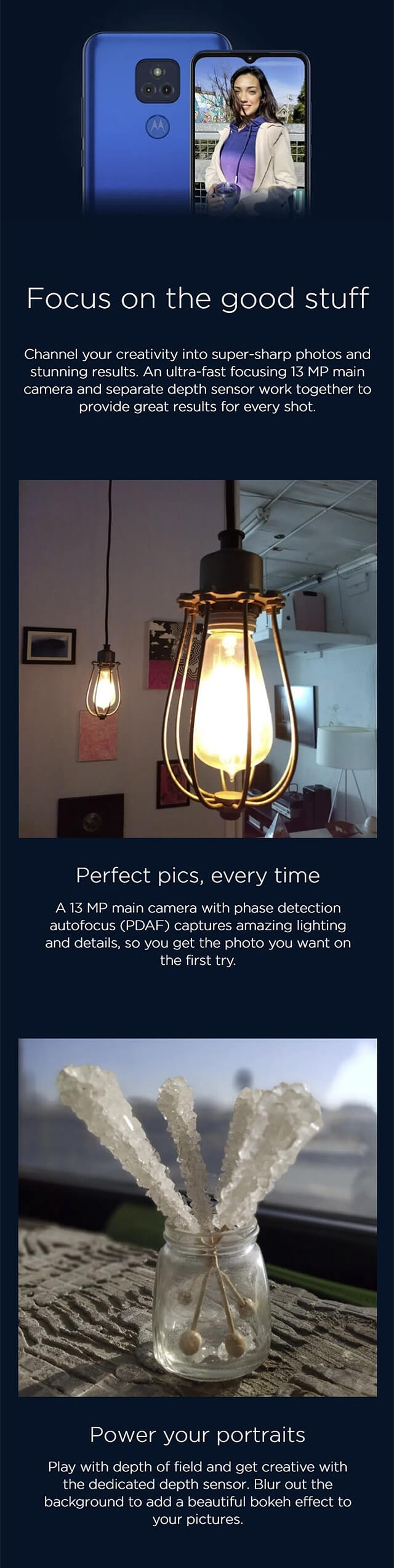 Focus on the good stuff - mobile