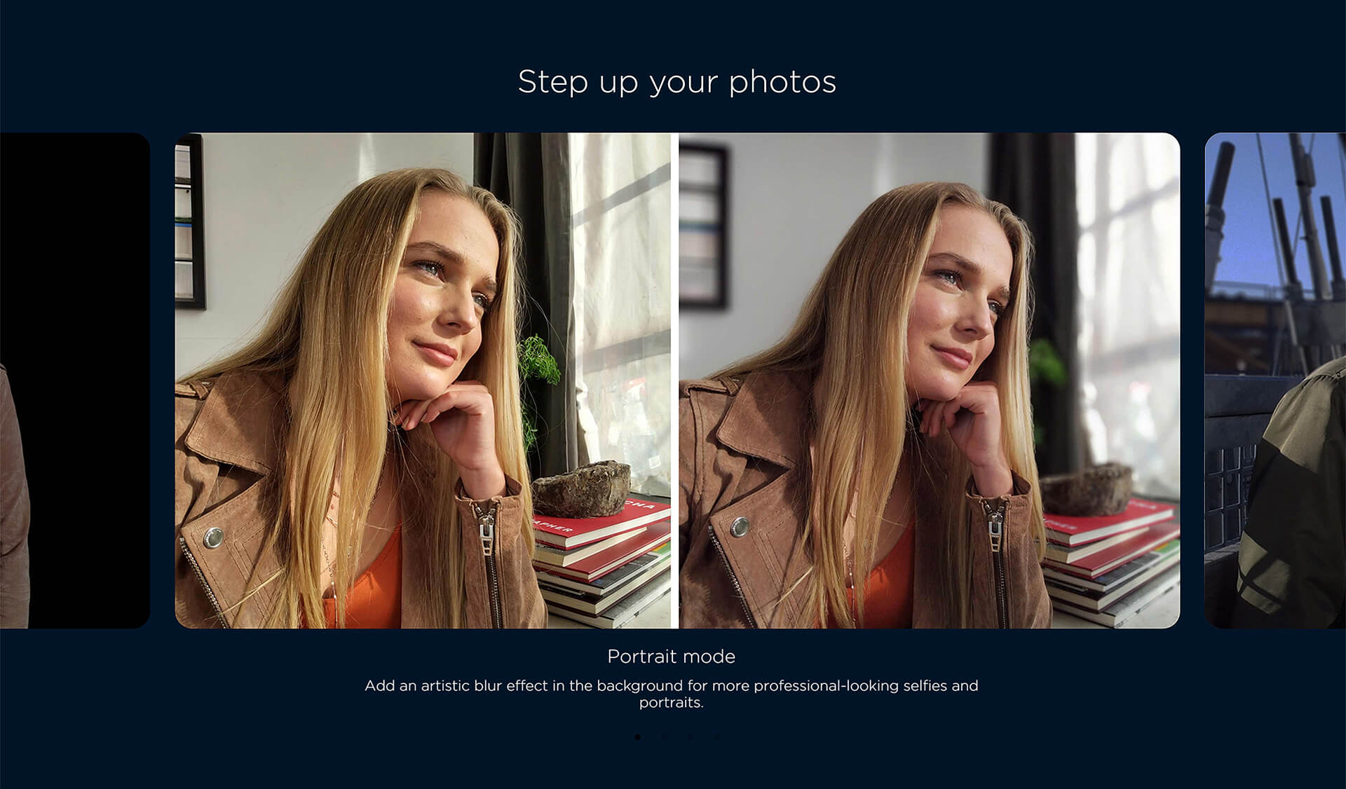 Step up your photos.