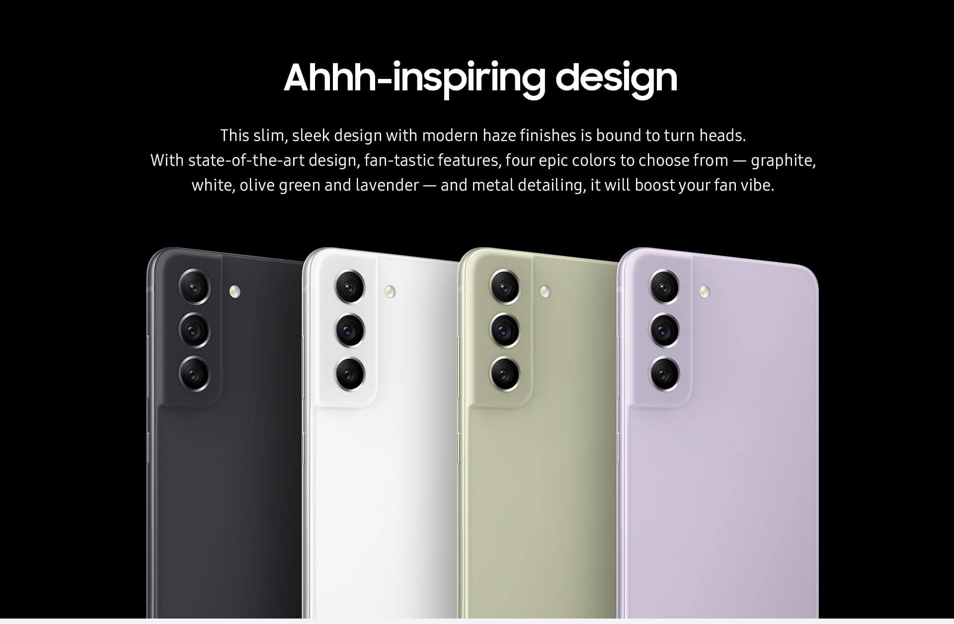 Ahhh-inspiring design.