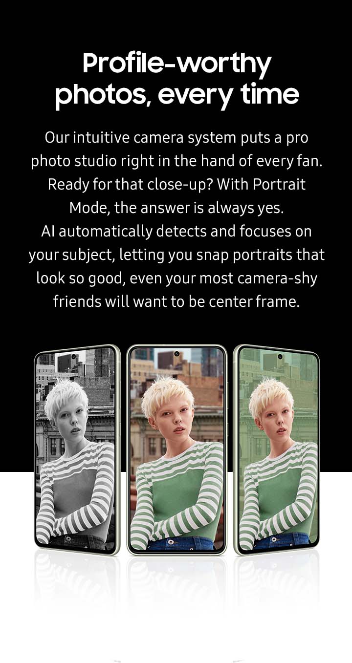 Profile-worthy photos, every time - mobile