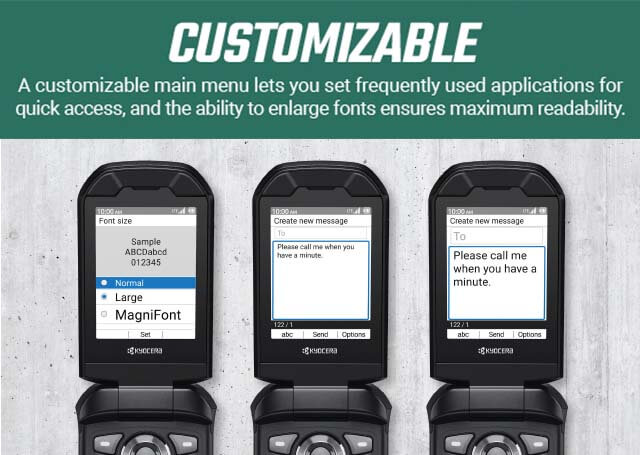 Customizable - mobile