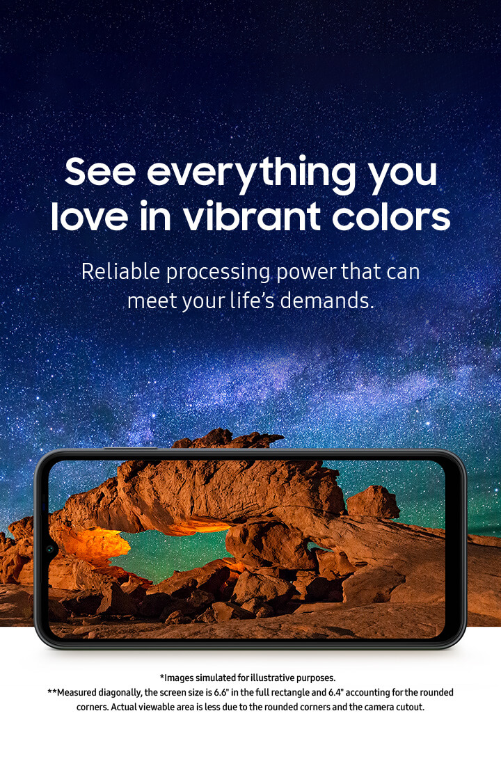 See everything you love in vibrant colors - mobile