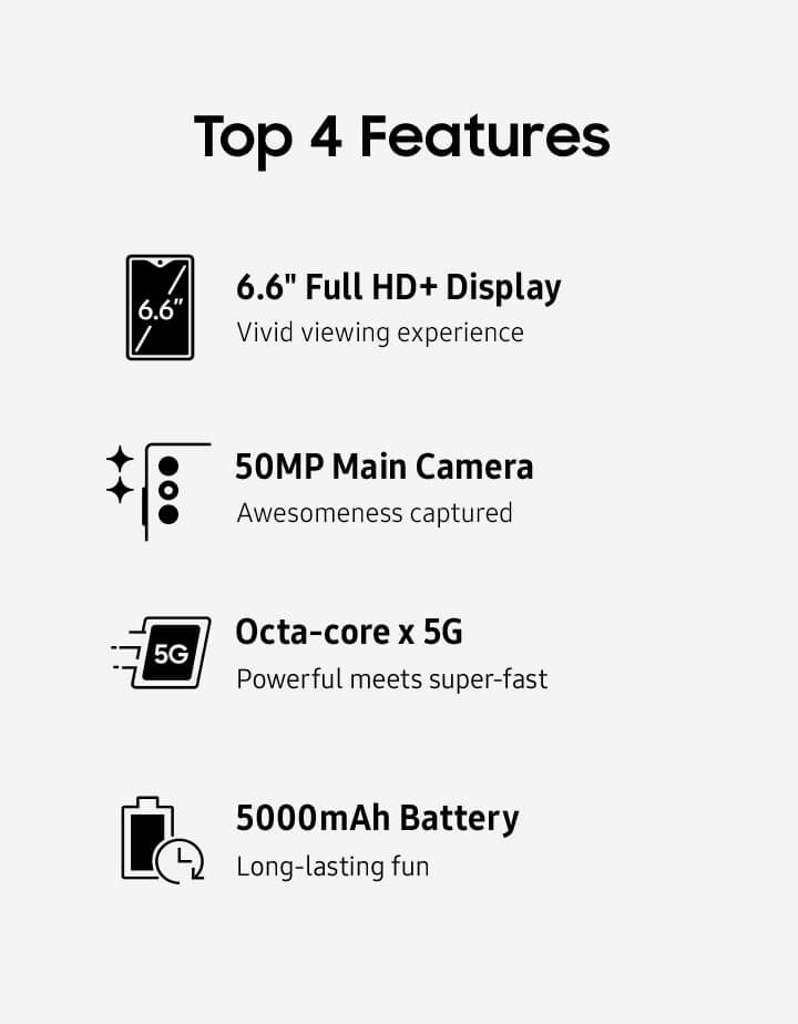 Top 4 Features - mobile