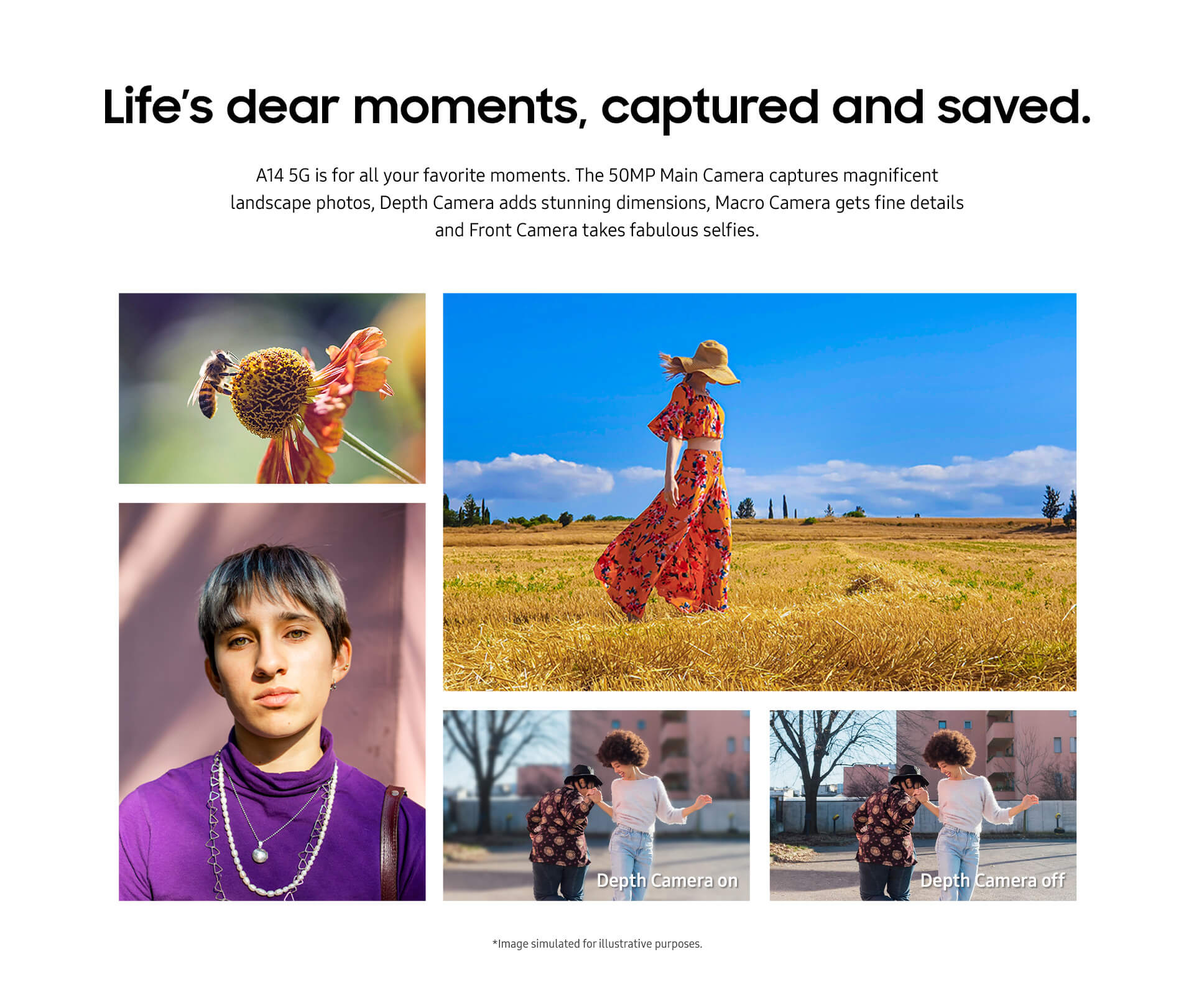 Life's dear moments, captured and saved.