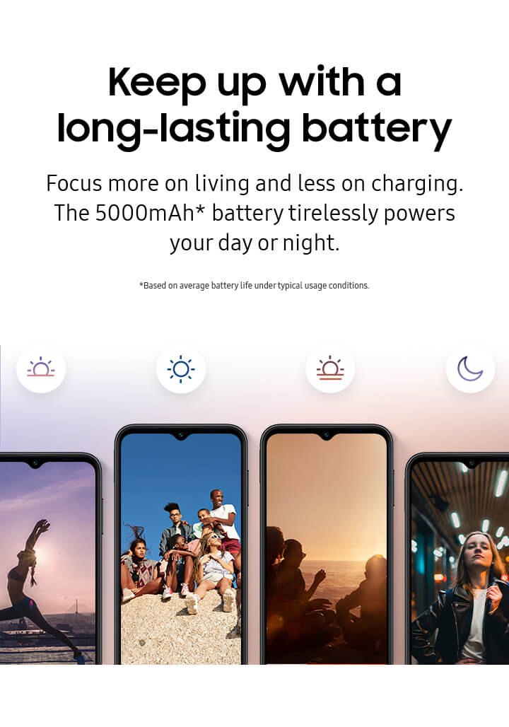 Keep up with a long-lasting battery - mobile