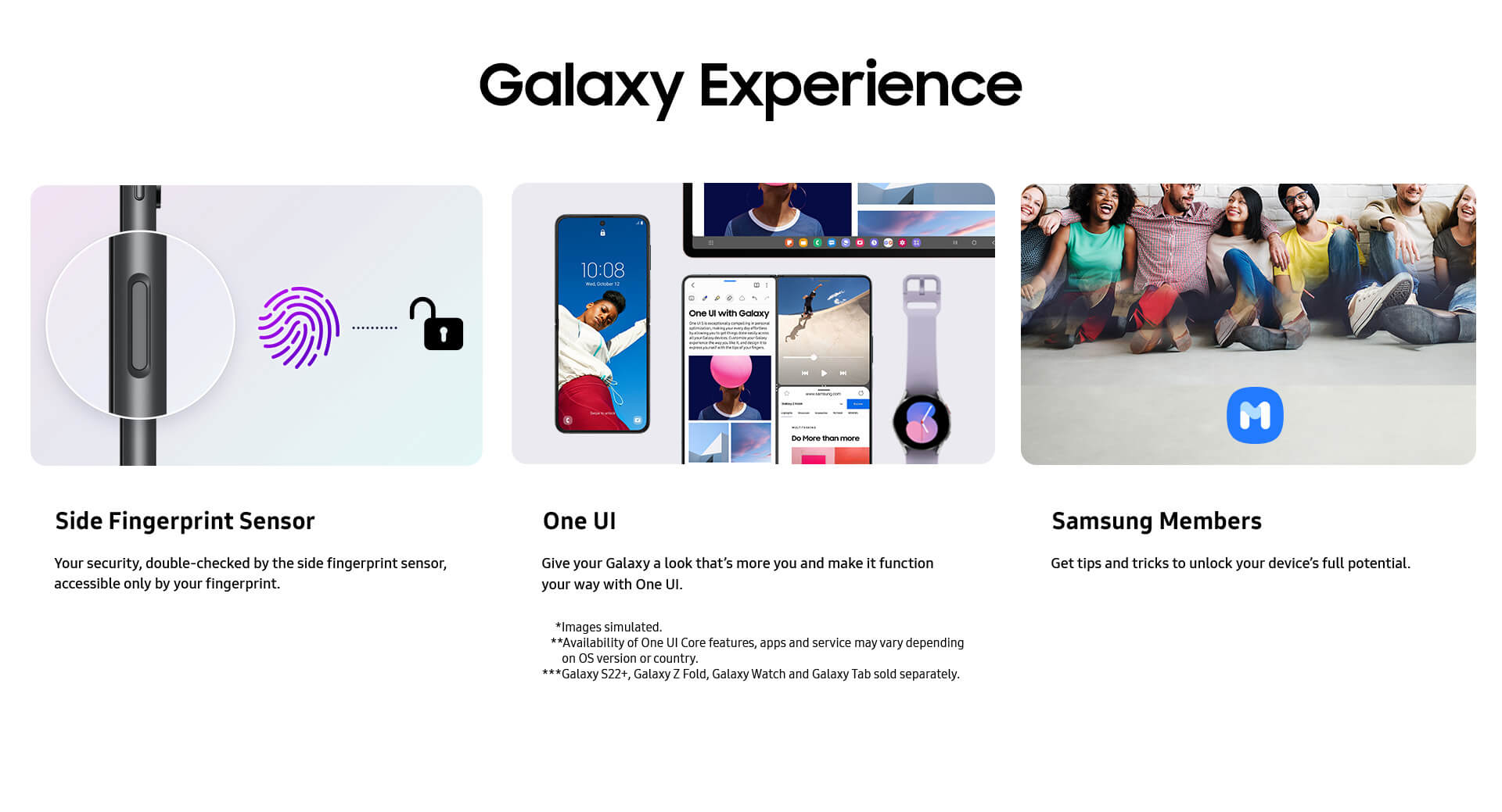 Galaxy Experience.