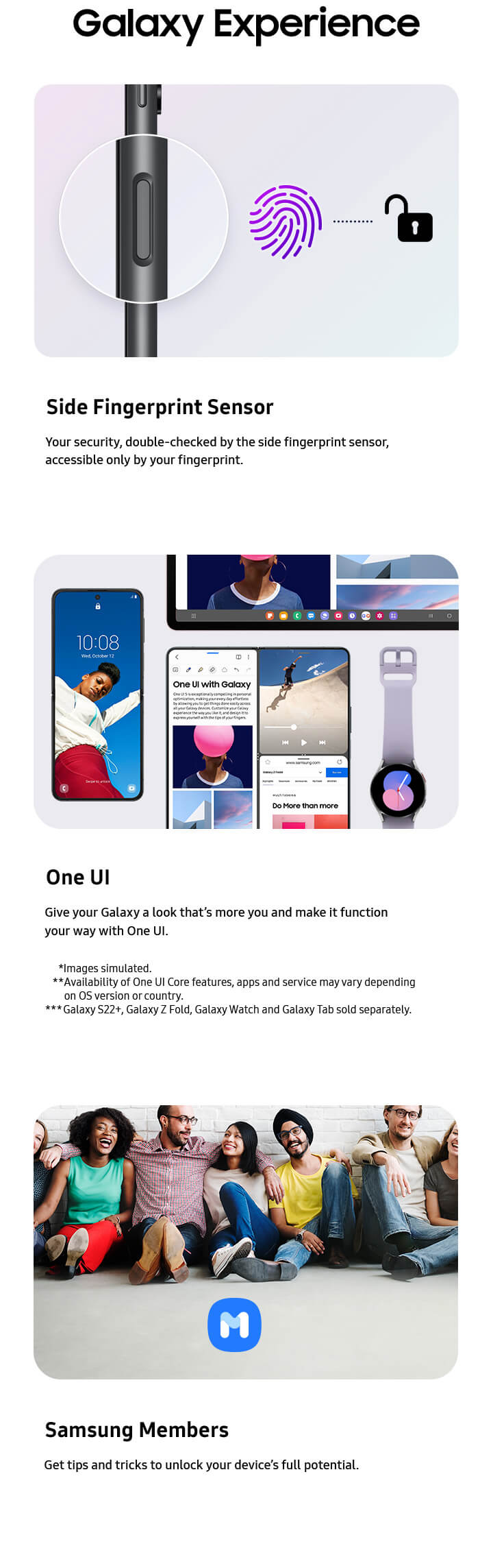 Galaxy Experience - mobile