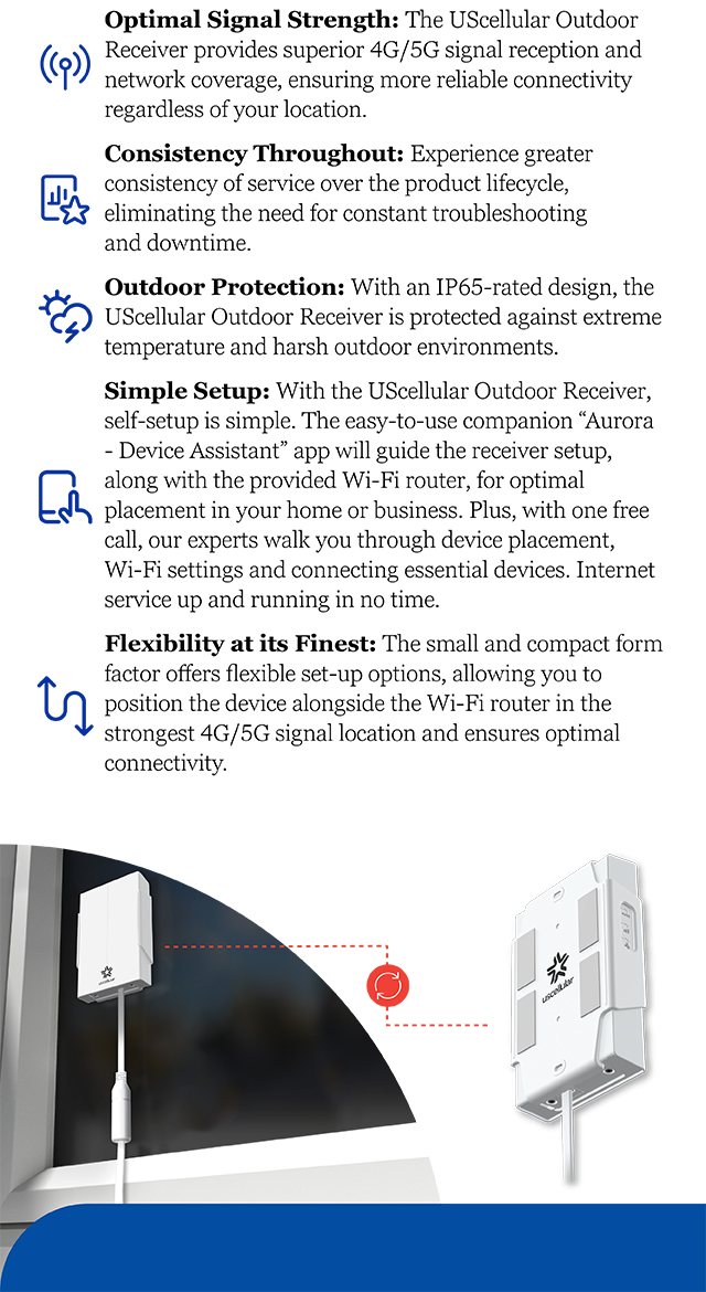 UScellular Outdoor Receiver page 2 - mobile