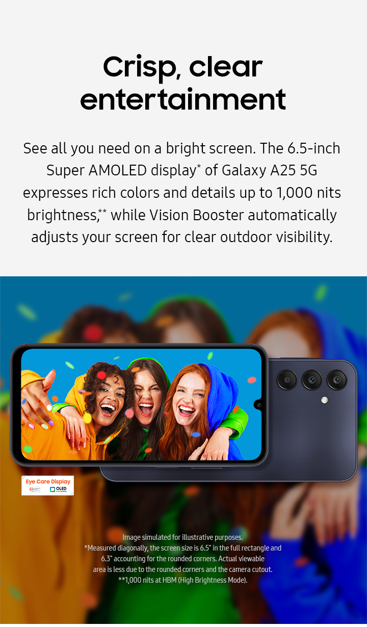 See everything you love in vibrant colors - mobile