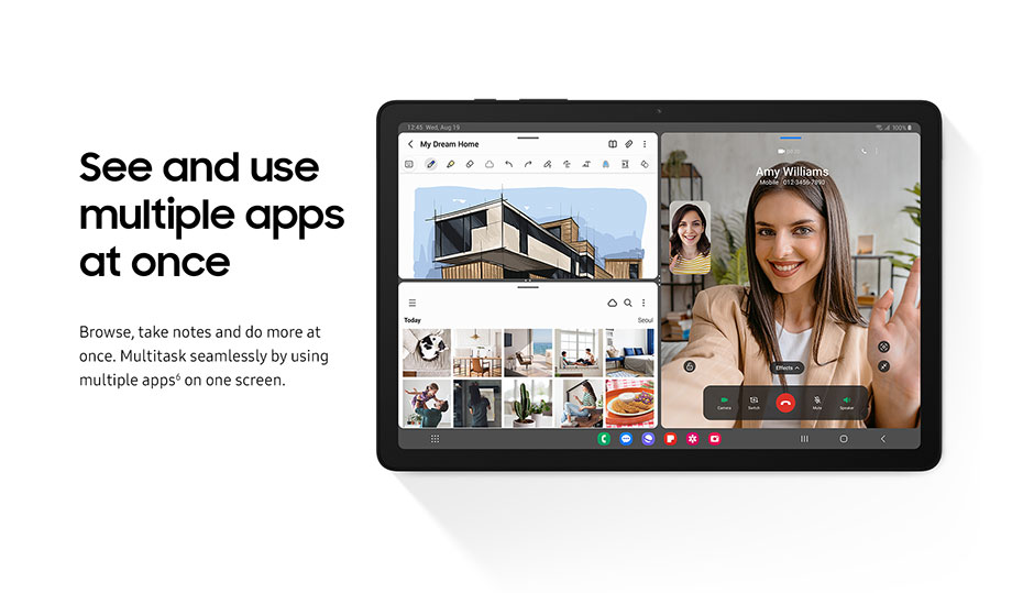 See and use multiple apps at once.