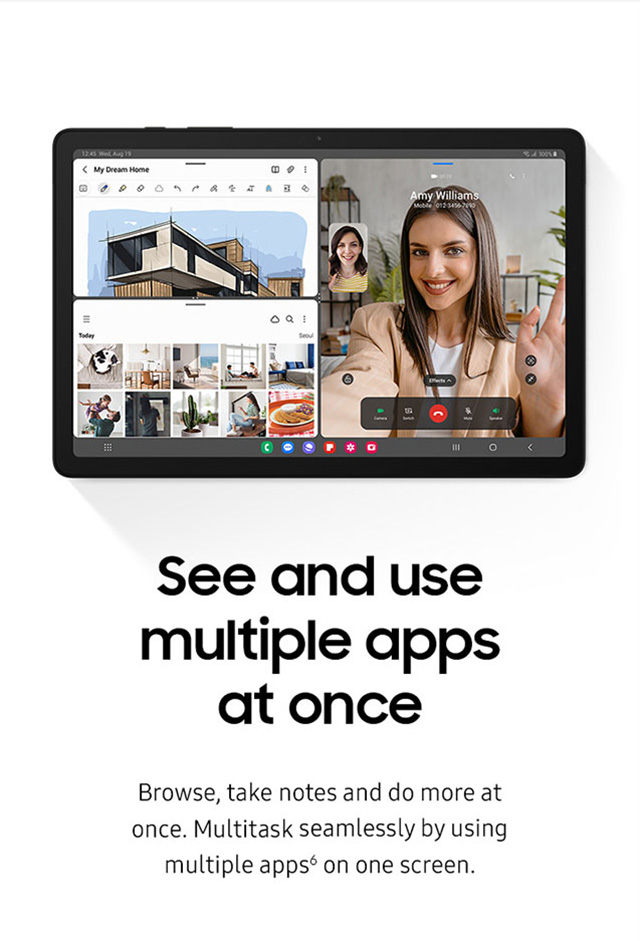 See and use multiple apps at once - mobile