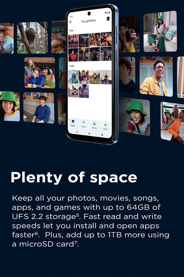 Plenty of space - mobile