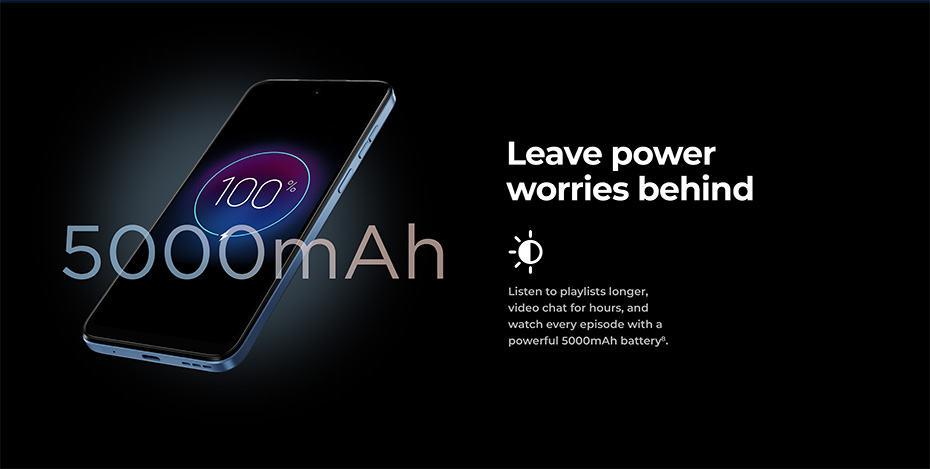 Leave power worries behind