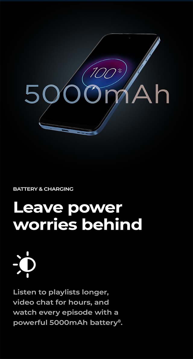 Leave power worries behind - mobile