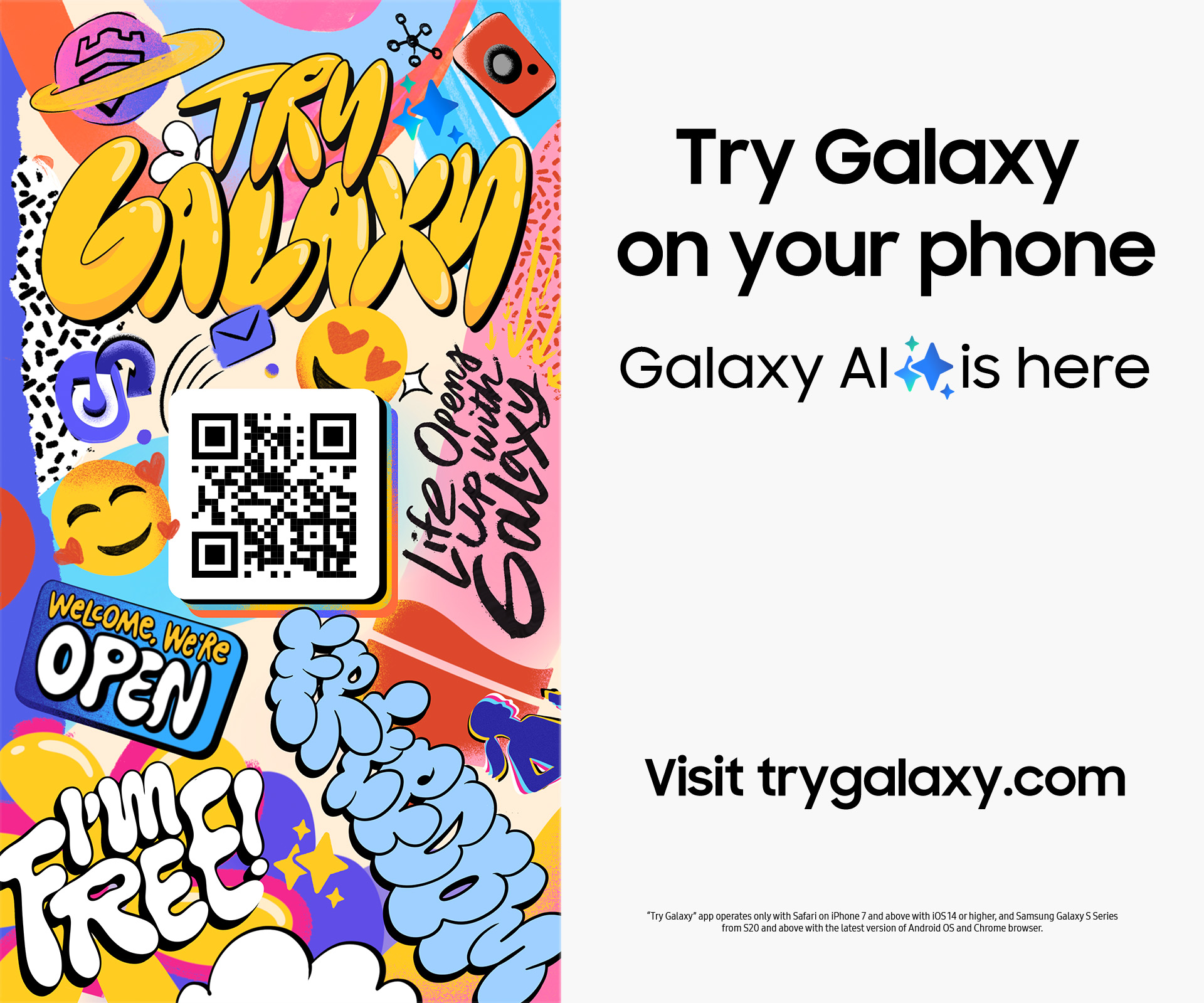 Try Galaxy on your phone.