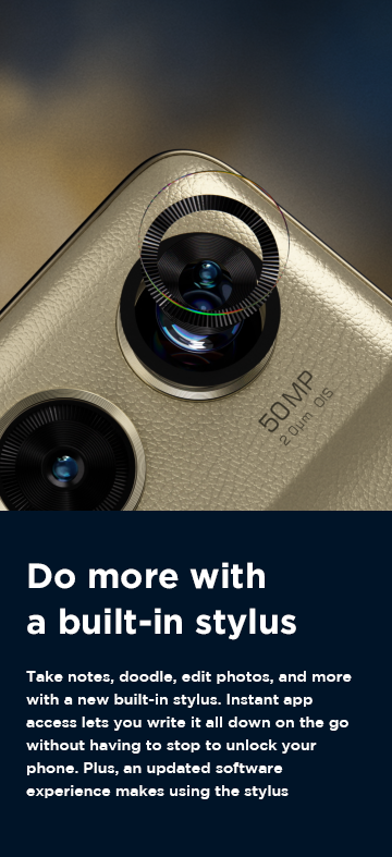 Do more with a built-in stylus - mobile